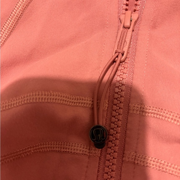 Women's Rust Zip-Up Hooded Jacket - Picture 2 of 2